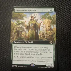 Formidable Speaker (Extended Art) Lorwyn Eclipsed Regular - Image 1