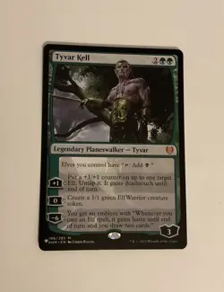 MTG Tyvar Kell Kaldheim 198/285 Regular Mythic - Image 1
