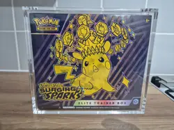 Pokemon TCG scarlet And Violet Surging Sparks ETB sealed Cased - Image 1