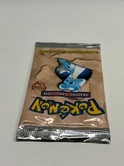 1999 Pokemon Fossil 1st Edition Lapras Artwork Booster Pack 21.16 Grams - Image 5