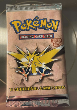 BOX FRESH MINT CONDITION | Pokemon Fossil Booster Pack Unlimited FACTORY SEALED - Image 1