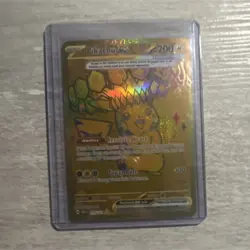 Pokemon Pikachu Ex Sv: Prismatic Evolutions 179/131 Full Art Holo Hyper Rare - Image 1