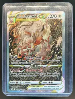 2023 Pokemon SWSH Crown Zenith Hisuian Zoroark VST Galarian Gallery #GG56/GG70 - Image 1