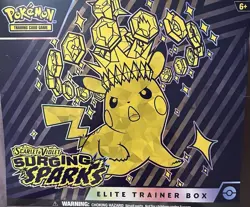 Brand New Pokemon Scarlet & Violet Surging Sparks ETB Elite Trainer Box Sealed - Image 1