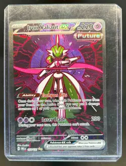 2025 Pokemon Prismatic Evolutions Iron Valiant ex #157/131 - Image 1
