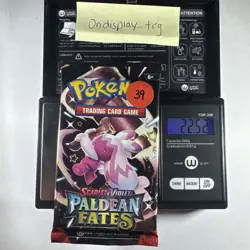 22.52 g Paldean Fates Booster Pack Pokemon TCG New Sealed - Image 1