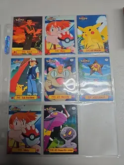 2000 Topps Chrome Pokemon Tv Lot - Image 1