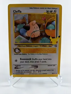 Cleffa - 20/111 - Pokemon Celebrations: Classic Collection - Holo Rare - NM - Image 1