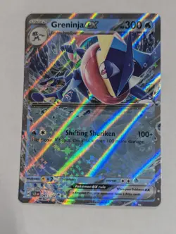 Greninja ex Double Rare SV07: Stellar Crown 041/142 Pokemon TCG - NM - Image 1