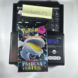 22.52 g Paldean Fates Booster Pack Pokemon TCG New Sealed - Image 1