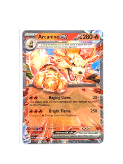 Arcanine ex 32/198 Double Rare Tera Scarlet & Violet POKEMON TCG SVI ENGLISH - Image 1