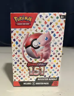 Pokemon TCG Scarlet and Violet 151 Booster Bundle New and Sealed, 6 Packs - Image 1