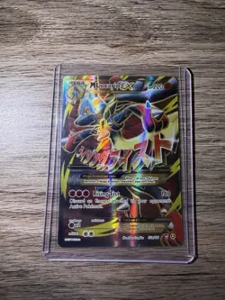 Pokemon TCG M Lucario EX 055A/111 Alternate Art Promo Mega Holo - Image 4