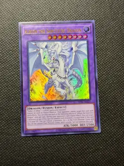 Yugioh Asian English Albion the Sanctifire Dragon TFTV-AE137 Ultra rare NM - Image 2