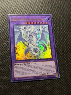 Yugioh Asian English Albion the Sanctifire Dragon TFTV-AE137 Ultra rare NM - Image 3