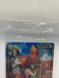 One Piece Shanks Leader Promo Card PSA Magazine Exclusive, OP09-001, Sealed - Image 2