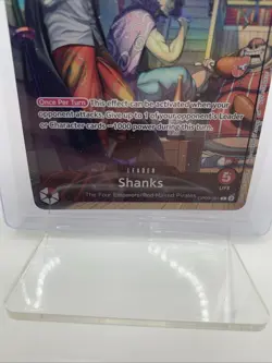 One Piece Shanks Leader Promo Card PSA Magazine Exclusive, OP09-001, Sealed - Image 3