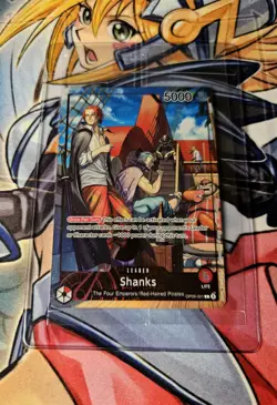 One Piece Shanks Leader Promo Card PSA Magazine Exclusive OP09-001 Sealed - Image 1