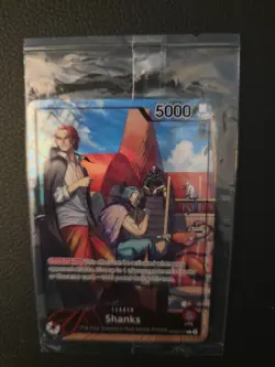 One Piece Shanks Leader Promo Card PSA Magazine Exclusive, OP09-001, SEALED - Image 4