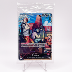 Shanks #OP09-001 One Piece SEALED - [2025 PSA Magazine Promo] - Image 1