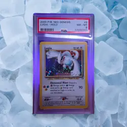 2000 POKEMON NEO GENESIS #9 LUGIA-HOLO PSA 8 - Image 1