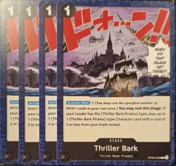 One Piece TCG - 4er Playset - OP06-098 Thriller Bark C/EN/NM - Image 1