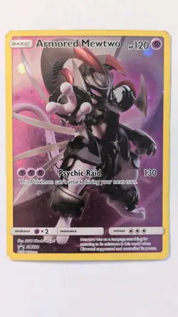 Armored Mewtwo SM228 Full Art - Sun & Moon Black Star Promo - MP/HP - Image 1