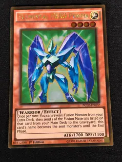 Yugioh Elemental Hero Prisma PGL2-EN072 1ST GOLD (NM) - Image 1