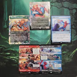 MTG Marvel's Spider-Man A-Z List of Near Mint Rares - Image 1