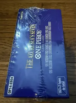 One Piece TCG: The Azure Sea's Seven (OP 14) Booster Box English Sealed New - Image 2