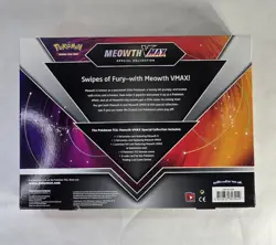 Pokemon MEOWTH VMAX Special Collection Box, Factory Sealed. - Image 2