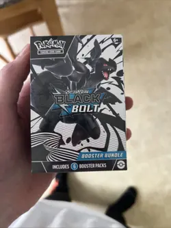 Pokemon TCG Black Bolt Booster Bundle - 6 Packs - SEALED NEW - Image 1
