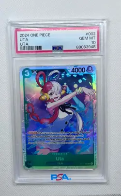 Uta ST11-002 ONE PIECE Card Game Starter Deck Side Uta English TCG PSA 10 - Image 1