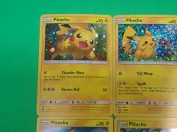 Pokemon Alternate Art Pikachu Holographic Cards Lot Of 4 N Mint Condition Nice! - Image 3