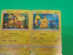 Pokemon Alternate Art Pikachu Holographic Cards Lot Of 4 N Mint Condition Nice! - Image 4