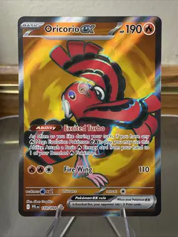 🔥 Oricorio ex #110/094 Ultra Rare NM/M | Phantasmal Flames - 2025 Pokemon Card - Image 1