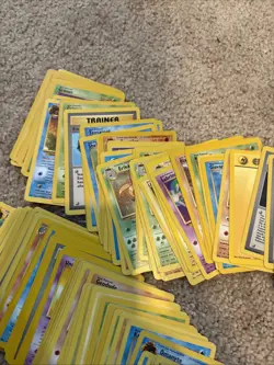 Pokemon Base Set 1998 Non Holo Lot of 550 Plus Cards WOTC TCG LP - LP Vintage - Image 4