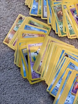 Pokemon Base Set 1998 Non Holo Lot of 550 Plus Cards WOTC TCG LP - LP Vintage - Image 5