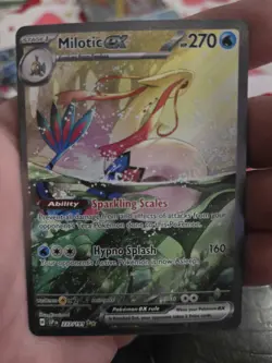 Pokemon TCG Milotic EX Special Illustration Rare Card 237/191 Surging Sparks - Image 1