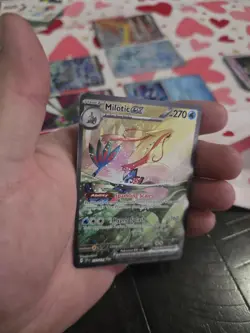 Pokemon TCG Milotic EX Special Illustration Rare Card 237/191 Surging Sparks - Image 3