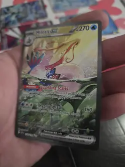 Pokemon TCG Milotic EX Special Illustration Rare Card 237/191 Surging Sparks - Image 5