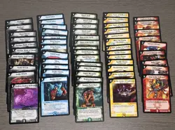 Vintage Duel Masters TCG Card Lot Wizards Of The Coast DM 03 Rampage 58 Cards - Image 1