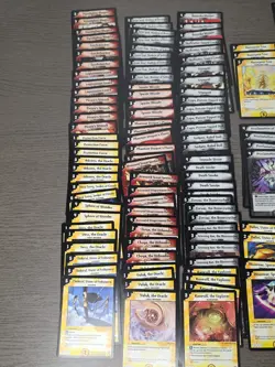 Vintage Duel Masters TCG Card Lot Wizards Of The Coast DM 06 Invincibl 225 Cards - Image 2