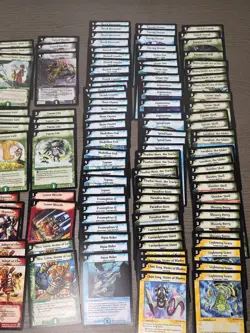 Vintage Duel Masters TCG Card Lot Wizards Of The Coast DM 06 Invincibl 225 Cards - Image 4