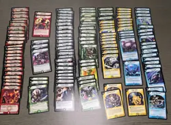 Vintage Duel Masters TCG Card Lot Wizards Of The Coast DM 02 Evo-Crush 124 Cards - Image 1