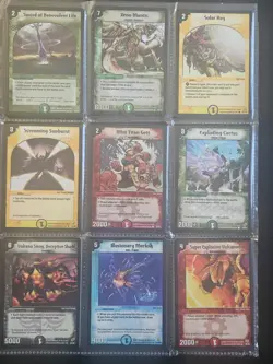 Duel Masters TCG Card Lot 100+ Cards - Image 1