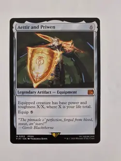 Aettir and Priwen - M0253 Reg - Final Fantasy - Magic the Gathering - NM - Image 1