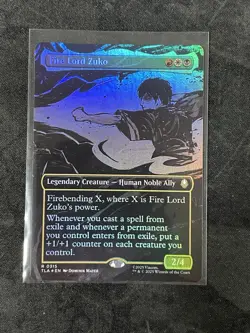 Fire Lord Zuko (Borderless) Avatar: The Last Airbender Foil - Image 1