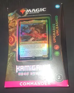 1x MTG: Kamigawa: Neon Dynasty Commander Deck–Upgrades Unleashed Factory Sealed - Image 2