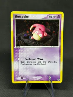 Slowpoke 80/112 Reverse Holo EX FireRed & LeafGreen Pokemon Card 2004 MP - Image 1